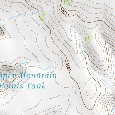33111NE Page 22 Theodore Roosevelt Lake Topo Preview 2