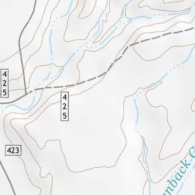 33111NE Page 43 Theodore Roosevelt Lake Topo Preview 3