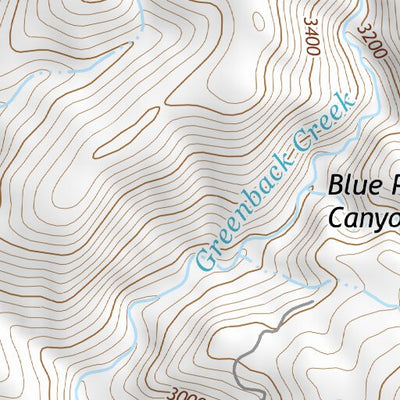 33111NE Page 44 Theodore Roosevelt Lake Topo Preview 3