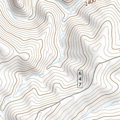 33111NE Page 67 Theodore Roosevelt Lake Topo Preview 3