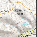 33111NE Page 68 Theodore Roosevelt Lake Topo Preview 3