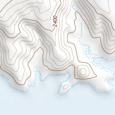 33111NE Page 70 Theodore Roosevelt Lake Topo Preview 3