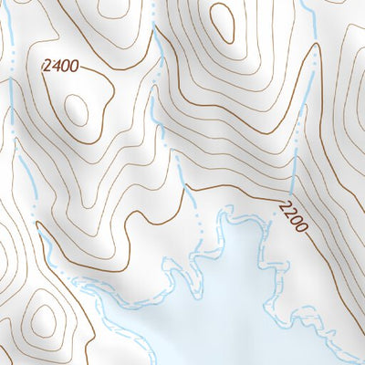 33111NE Page 71 Theodore Roosevelt Lake Topo Preview 3