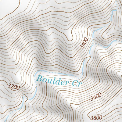 33111NE Page 75 Theodore Roosevelt Lake Topo Preview 3