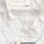 33111NE Page 80 Theodore Roosevelt Lake Topo Preview 2