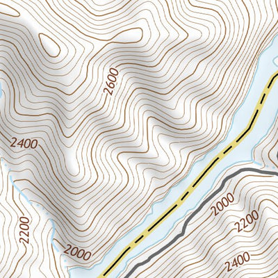 33111NE Page 80 Theodore Roosevelt Lake Topo Preview 3