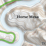 33111NE Page 88 Theodore Roosevelt Lake Topo Preview 2