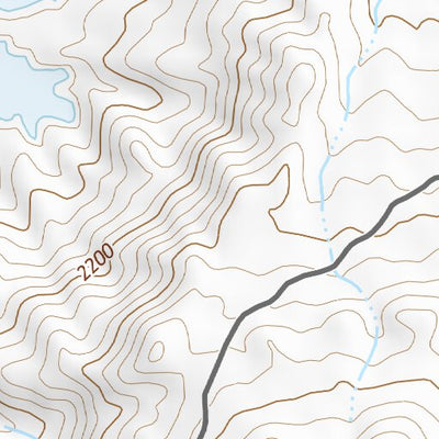 33111NE Page 91 Theodore Roosevelt Lake Topo Preview 2