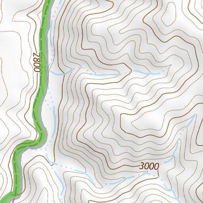 33111NE Page 95 Theodore Roosevelt Lake Topo Preview 3