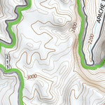 33111NE Page 101 Theodore Roosevelt Lake Topo Preview 2