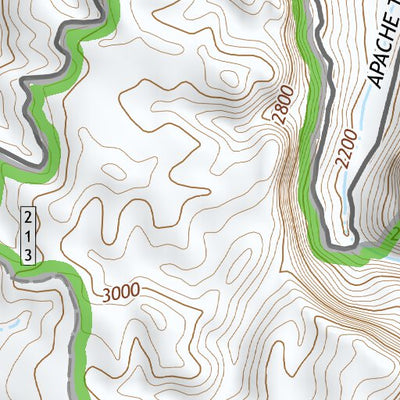 33111NE Page 101 Theodore Roosevelt Lake Topo Preview 2