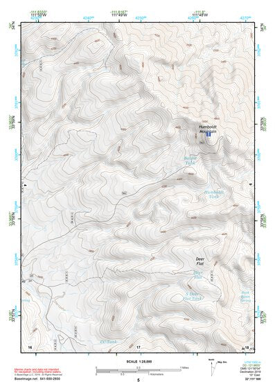 33111NW Page 5 Theodore Roosevelt Lake Topo Preview 1