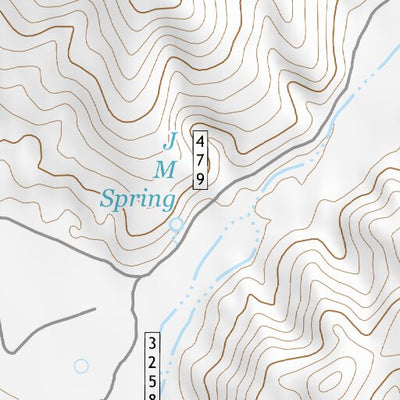 33111NW Page 8 Theodore Roosevelt Lake Topo Preview 2