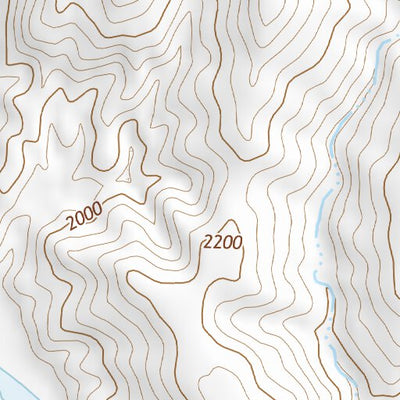 33111NW Page 8 Theodore Roosevelt Lake Topo Preview 3
