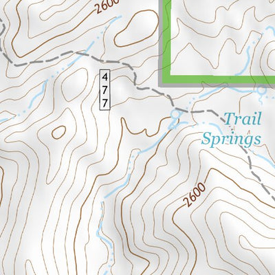 33111NW Page 9 Theodore Roosevelt Lake Topo Preview 2