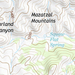 33111NW Page 12 Theodore Roosevelt Lake Topo Preview 2
