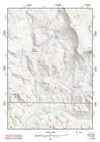 33111NW Page 14 Theodore Roosevelt Lake Topo Preview 1