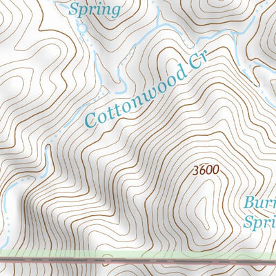 33111NW Page 15 Theodore Roosevelt Lake Topo Preview 3