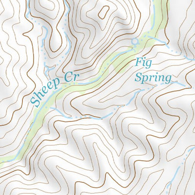 33111NW Page 21 Theodore Roosevelt Lake Topo Preview 3