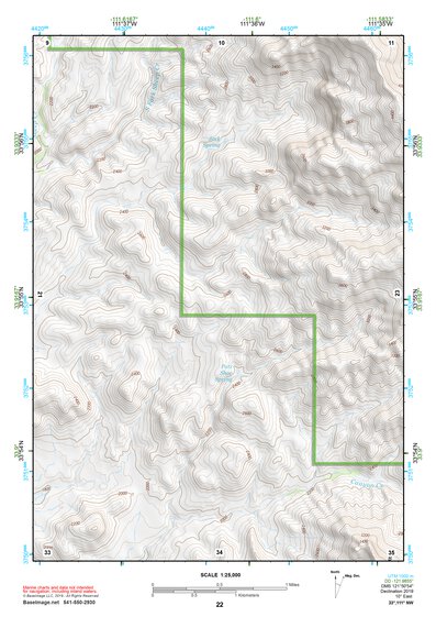 33111NW Page 22 Theodore Roosevelt Lake Topo Preview 1