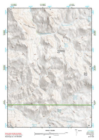 33111NW Page 23 Theodore Roosevelt Lake Topo Preview 1