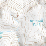 33111NW Page 24 Theodore Roosevelt Lake Topo Preview 2
