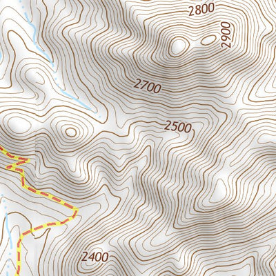 33111NW Page 25 Theodore Roosevelt Lake Topo Preview 3