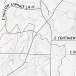 33111NW Page 26 Theodore Roosevelt Lake Topo Preview 2