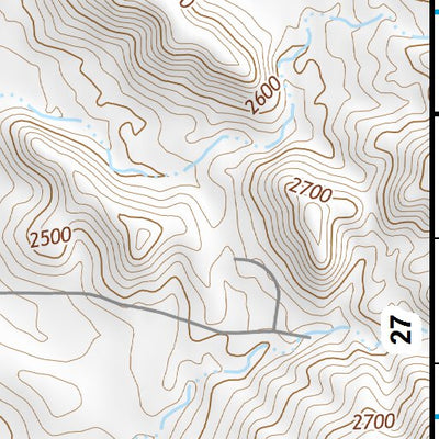 33111NW Page 26 Theodore Roosevelt Lake Topo Preview 3
