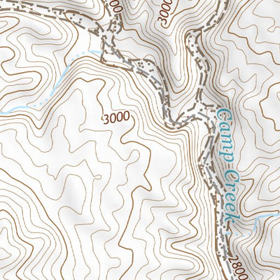 33111NW Page 29 Theodore Roosevelt Lake Topo Preview 3