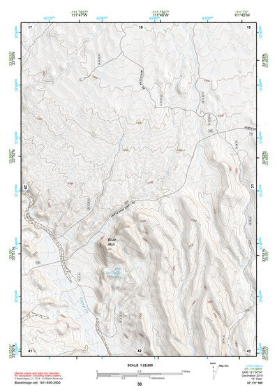 33111NW Page 30 Theodore Roosevelt Lake Topo Preview 1