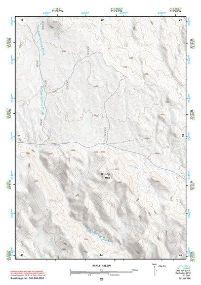 33111NW Page 32 Theodore Roosevelt Lake Topo Preview 1