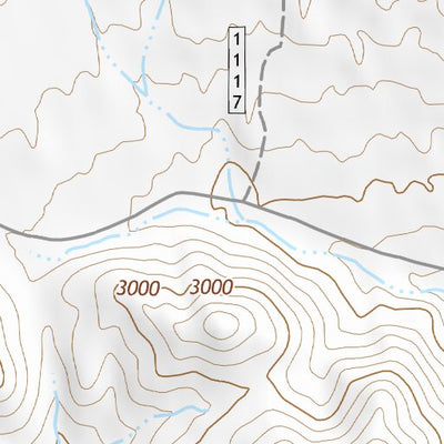 33111NW Page 32 Theodore Roosevelt Lake Topo Preview 2