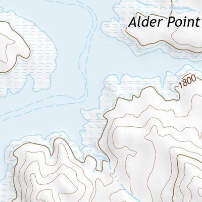 33111NW Page 34 Theodore Roosevelt Lake Topo Preview 2