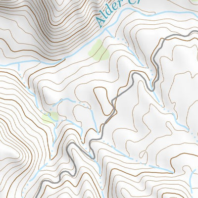33111NW Page 35 Theodore Roosevelt Lake Topo Preview 2