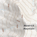 33111NW Page 35 Theodore Roosevelt Lake Topo Preview 3