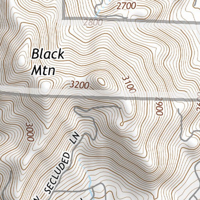 33111NW Page 38 Theodore Roosevelt Lake Topo Preview 3