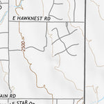 33111NW Page 39 Theodore Roosevelt Lake Topo Preview 2