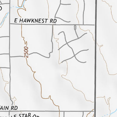 33111NW Page 39 Theodore Roosevelt Lake Topo Preview 2