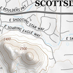33111NW Page 39 Theodore Roosevelt Lake Topo Preview 3