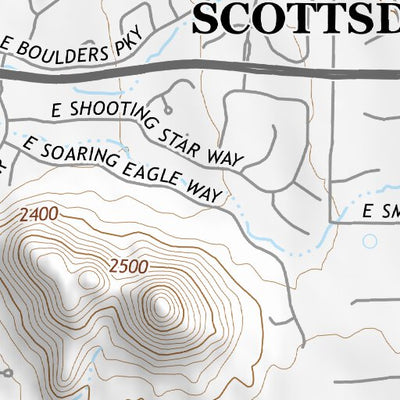 33111NW Page 39 Theodore Roosevelt Lake Topo Preview 3
