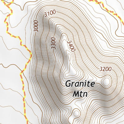33111NW Page 41 Theodore Roosevelt Lake Topo Preview 3