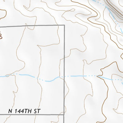 33111NW Page 42 Theodore Roosevelt Lake Topo Preview 2