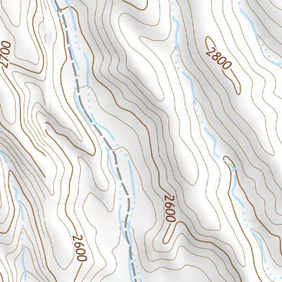 33111NW Page 43 Theodore Roosevelt Lake Topo Preview 3
