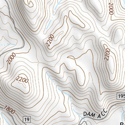 33111NW Page 45 Theodore Roosevelt Lake Topo Preview 3