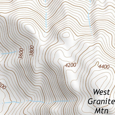 33111NW Page 47 Theodore Roosevelt Lake Topo Preview 3