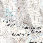 33111NW Page 48 Theodore Roosevelt Lake Topo Preview 3