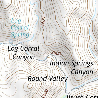 33111NW Page 48 Theodore Roosevelt Lake Topo Preview 3