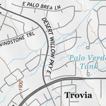 33111NW Page 49 Theodore Roosevelt Lake Topo Preview 3