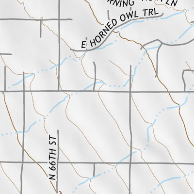 33111NW Page 50 Theodore Roosevelt Lake Topo Preview 2